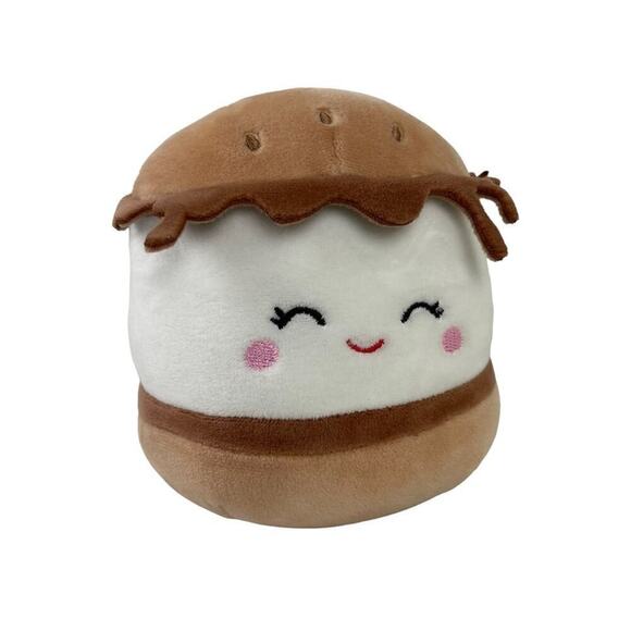 Squishmallows KellyToys Carmelita The S'Mores Plush Christmas Gift 5 inches - Picture 2 of 15